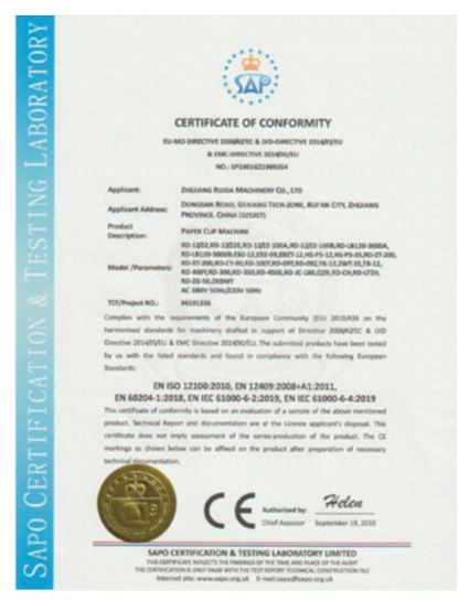 certificado